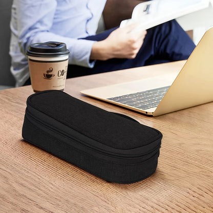 Organiseur de voyage portable pour câbles numériques, gadgets USB, câbles, chargeur, batterie, sac à cosmétiques à fermeture éclair, étui multifonctionnel